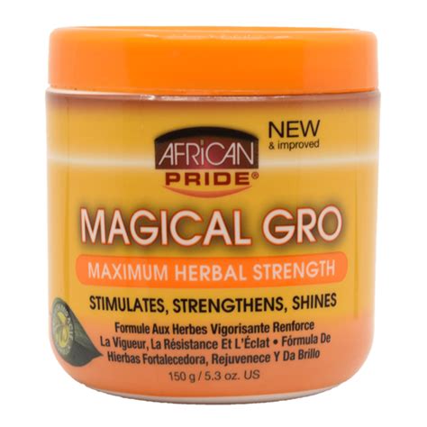 Embrace the Magic: Transform Your Hair with African Pride Magical Gro